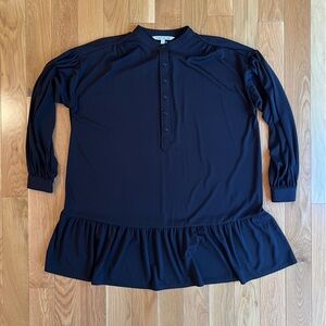 Elizabeth & James Black Flounce Mini